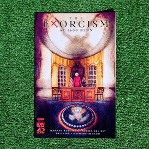 SDCC 2024 The Exorcism at 1600 Penn Ashcan IDW San Diego Comic Con Exclusive NM